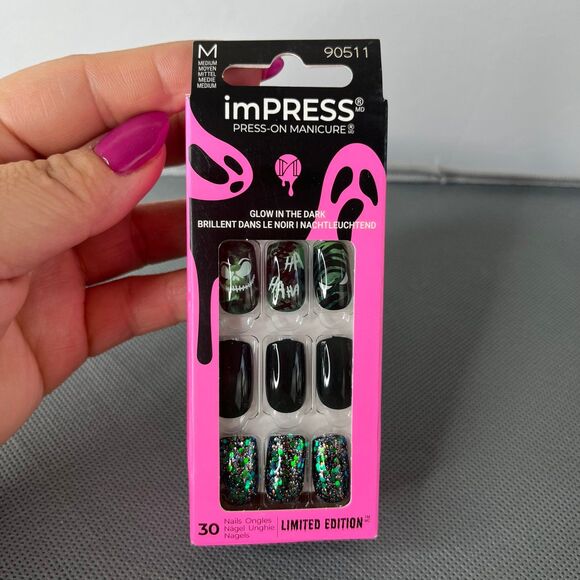 5 Pk Nail Bundle Toes and Hands Press-On & Strips #475 - Picture 4 of 8